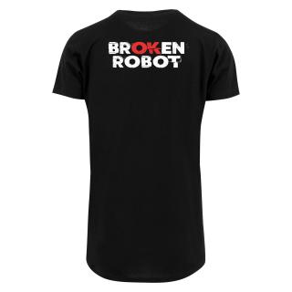 Prodloužené tričko | Broken Robot Barva: Černá, Velikost: L