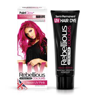 UV smývatelná barva na vlasy | Růžová