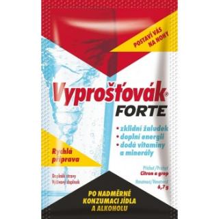 Vyprošťovák Forte | Alkohol, jídlo