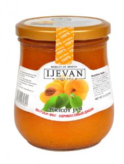 Meruňkový džem s jádry 600g (Apricot jam with apricot kernels)