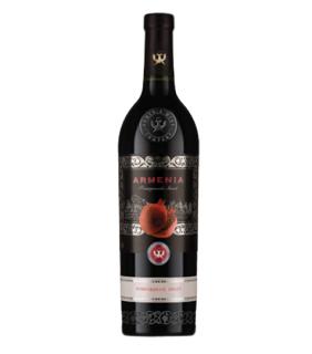 Sladké červené granatove víno Armenia 750ml (Armenia pomegranate sweet)