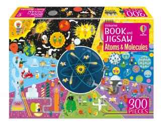 300 dílků - Atoms & Molecules (Book and Jigsaw)