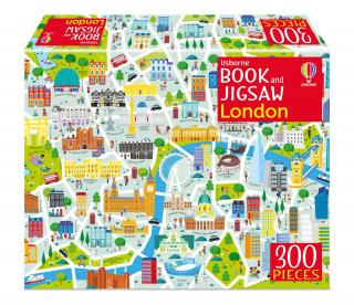 300 dílků - London (Book and Jigsaw)