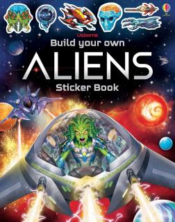 Build your own Aliens Sticker Book
