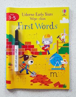 Early Years Wipe-Clean First Words - POŠKOZENO