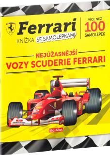 FERRARI knížka se samolepkami - Nejúžasnější vozy Scuderie Ferrari