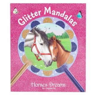 Horses Dreams Glitter Mandalas