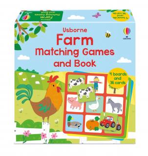 Matching Games and Book - Farm