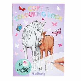 Miss Melody - Copy & Colouring Book
