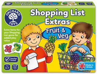 Nákupní seznam - ovoce a zelenina (Shopping List - Fruit&Veg)