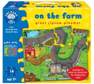 Puzzle - Silnice farma (On the Farm)
