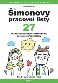 Šimonovy pracovní listy 27 - Pohádková grafomotorika pro malé předškoláky