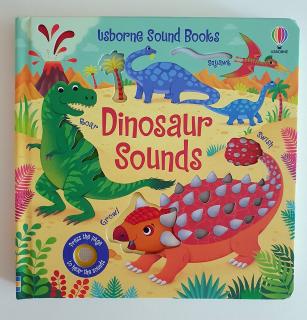 Sound Books - Dinosaur Sounds - POŠKOZENO