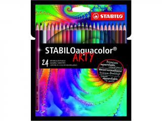 STABILO ARTY Aquacolor - akvarelové pastelky (12/24 ks) Počet kusů: 24
