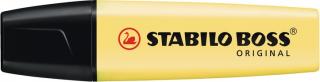 STABILO BOSS ORIGINAL - pastelové zvýrazňovače (1 ks) Barva: pastelová žlutá