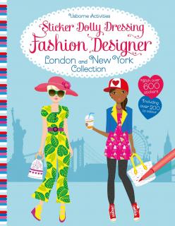 Sticker Dolly Dressing Fashion Designer London & New York Collection (dvojsešit)