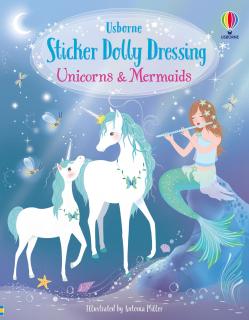 Sticker Dolly Dressing Unicorns & Mermaids (dvojsešit)