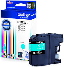 Brother LC-525XLC originální (Brother LC-525xl cyan originální inkoustový zásobník)