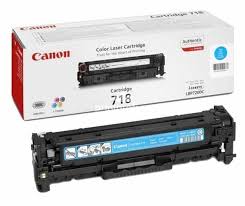 Canon CRG-718C originální (Canon CRG-718C cyan originální laserový toner)