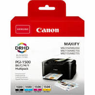 Canon PGI-1500 originální (Canon PGI-1500 BK/C/M/Y originální sada inkoustových zásobníků)