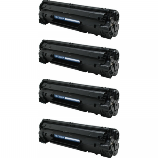 Dr. Toner 4Ks HP CB436A kompatibilní (Dr. Toner Multipack 4Ks kompatibilních laserových tonerů s HP CB436A)