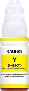 Dr. Toner Canon GI-490Y originální (Canon GI-490 yellow originální láhev s inkoustem)