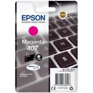 Epson 407 M originální (Epson 407, T07U3 magenta originální inkoustový zásobník)