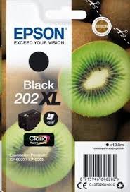 Epson C13T02G14010 originální (Epson T02G1, č.202xl black originální inkoustový zásobník)