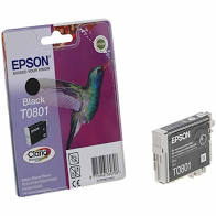 Epson T0801 originální (Epson T0801 black originální inkoustový zásobník)