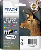 Epson T1306 CMY originální (Epson T1306 originální barevná sada inkoustových zásobníků)