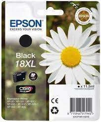 Epson T1811 originální  (Epson T1811, T18XL black originální inkoustový zásobník)