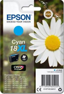 Epson T1812 originální (Epson T1812, T18XL cyan originální inkoustový zásobník bulk balení)