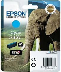 Epson T2432 originální (Epson T2432 cyan originální inkoustový zásobník)