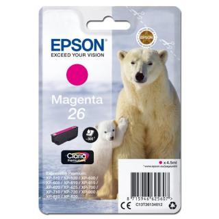 Epson T2613 originální (Epson T2613, T26 magenta originální inkoustový zásobník bulk balení)