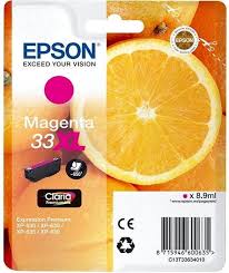 Epson T3363 originální (Epson T3363, T33XL magenta originální inkoustový zásobník)