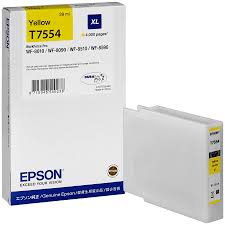 Epson T7554 originální (Epson T7554 yellow originální inkoustový zásobník)
