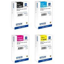 Epson T7895 CMYK originální (Epson T7891-T7894 CMYK sada originálních inkoustových zásobníků)