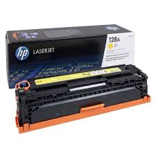 HP CE322A originální (HP CE322A, HP 128A yellow originální laserový toner)