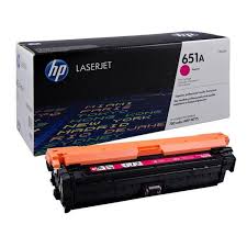 HP CE343A originální (HP CE343A, HP 651A magenta originální laserový toner)