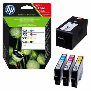 HP X4E14AE originální  (HP X4E14AE, HP 934xl, HP 935xl kompletní originální inkoustová sada - výprodej)