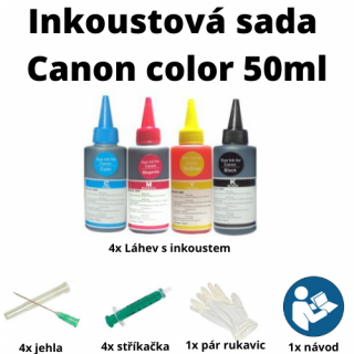 Inkoustová sada Canon color 50ml pro BCI-3, BCI-6 (Inkoustová sada Canon color 50ml pro BCI-3, BCI-6)