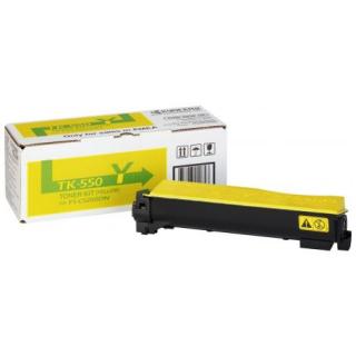 Kyocera TK-550Y originální (Kyocera TK-550 yellow originální laserový toner)