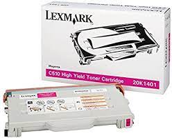 Lexmark 20K1401 originální (Lexmark 20K1401, C510 magenta originální)