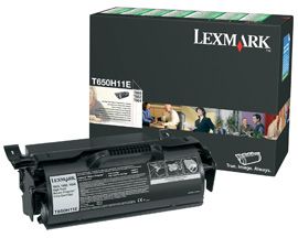 Lexmark T650H11E originální (Lexmark T650, T652, T650H11E originální laserový toner)