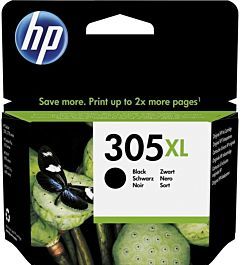 Originální HP 3YM62AE No.305XL (HP 305XL black, originální inkoustová cartridge 3YM62AE)