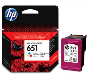 Originální HP C2P11AE No.651 (HP 651 color, originální inkoustová cartridge C2P11AE )