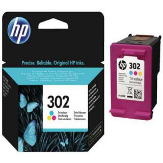 Originální HP F6U65AE No.302 (HP 302 color, originální inkoustová cartridge F6U65AE )