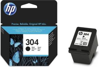 Originální HP N9K06AE No.304 (HP 304 black, originální inkoustová cartridge N9K06AE)