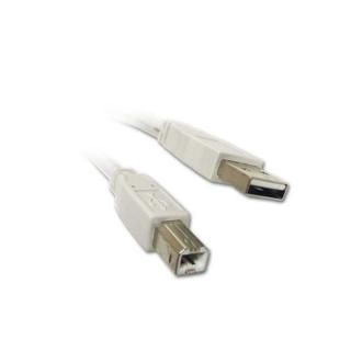 USB 2.0 kabel přívodní 1,8m A-B, C-TECH (USB 2.0 kabel přívodní 1,8m A-B, C-TECH)