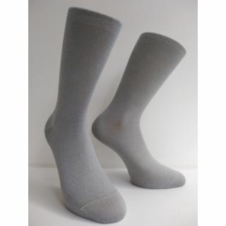 Dámské ponožky Trepon HELENA bambusové nesvíravý lem Barva: šedá, Velikost: EUR 39-41 (26-27 cm)